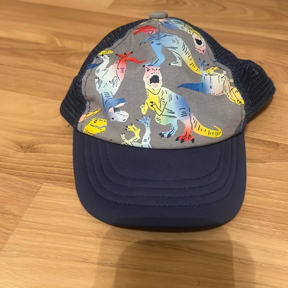 Blue dinosaur  toddlers baseball Cap